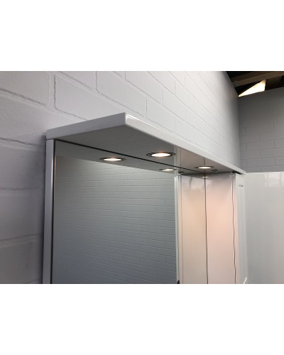 Зеркальный шкаф Comforty Севилья 100 00003132628 Слоновая кость