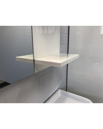 Зеркальный шкаф Comforty Севилья 100 00003132628 Слоновая кость