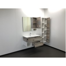 Зеркало со шкафом Comforty Турин 90 00004136265 Дуб бежевый