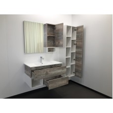 Зеркало со шкафом Comforty Турин 90 00004136265 Дуб бежевый