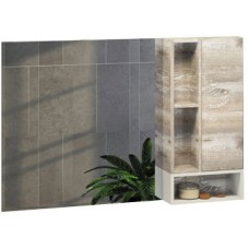 Зеркало со шкафом Comforty Турин 120 00004137136 Дуб бежевый