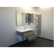 Зеркало со шкафом Comforty Турин 120 00004137136 Дуб бежевый