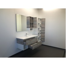 Зеркало со шкафом Comforty Турин 120 00004137136 Дуб бежевый