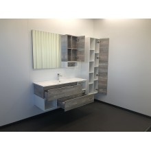 Зеркало со шкафом Comforty Турин 120 00004137136 Дуб бежевый