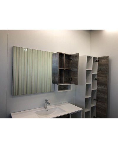 Зеркало со шкафом Comforty Турин 120 00004137136 Дуб бежевый