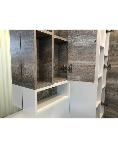 Зеркало со шкафом Comforty Турин 120 00004137136 Дуб бежевый