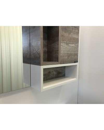 Зеркало со шкафом Comforty Турин 120 00004137136 Дуб бежевый