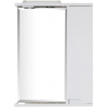 Зеркальный шкаф 60х75 см белый R ASB-Mebel Бари