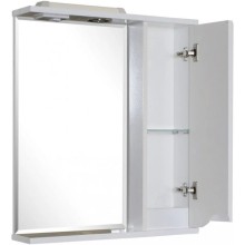 Зеркальный шкаф 60х75 см белый R ASB-Mebel Бари