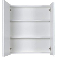 Зеркальный шкаф Orange Таис Ta-60ZSW Белый глянец