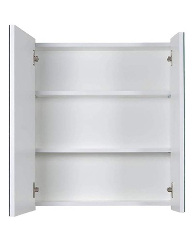 Зеркальный шкаф Orange Таис Ta-60ZSW Белый глянец