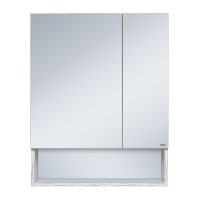 Кама - 60 Зеркало-шкаф с полочкой