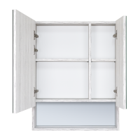 Кама - 60 Зеркало-шкаф с полочкой