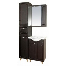 Александра - 55 Зеркало-шкаф прав. (свет) ВЕНГЕ