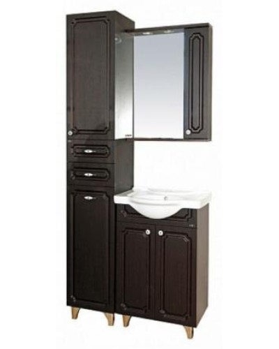 Александра - 55 Зеркало-шкаф прав. (свет) ВЕНГЕ