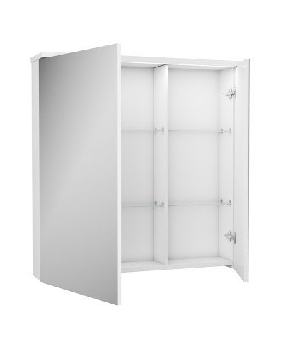 Зеркальный шкаф Owl 1975 Malaren 80 OW03.11.05 с подсветкой Белый