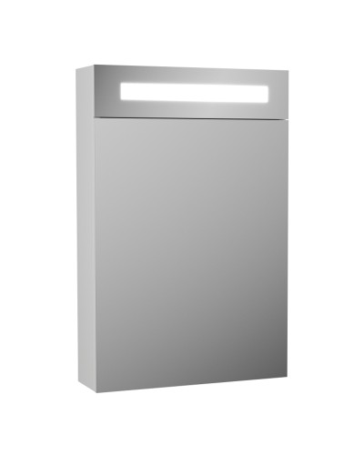 Зеркальный шкаф Owl 1975 Runn 50 OW07.05.00 с подсветкой Белый