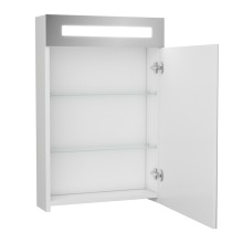 Зеркальный шкаф Owl 1975 Runn 50 OW07.05.00 с подсветкой Белый