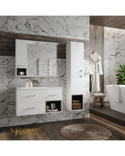 Фетта -100 Зеркало-шкаф правый подвесной