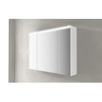 Зеркальный шкаф с тремя распашными дверьми с LED подсветкой дверей CEZARES 84219