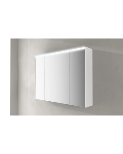 Зеркальный шкаф с тремя распашными дверьми с LED подсветкой дверей CEZARES 84219