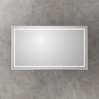 Зеркало в раме с подсветкой сенсорным выкл. и подогревом BelBagno SPC-KRAFT-1400-800-LED-TCH-WARM