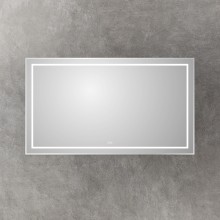Зеркало в раме с подсветкой сенсорным выкл. и подогревом BelBagno SPC-KRAFT-1400-800-LED-TCH-WARM