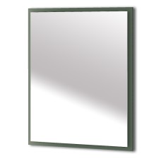 Зеркало со встроенной LED подсветкой, системой Антизапотевания, реверсивное 73x90 CEZARES Verde opaco 45087