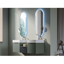 Зеркало со встроенной LED подсветкой CEZARES 45x110x3см 45095