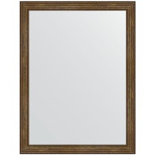 Зеркало Evoform Definite 83х63 BY 1009 в багетной раме - Сухой тростник 51 мм