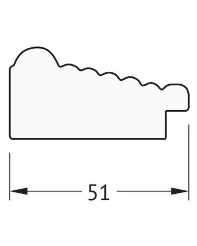 Зеркало Evoform Definite 83х63 BY 1009 в багетной раме - Сухой тростник 51 мм