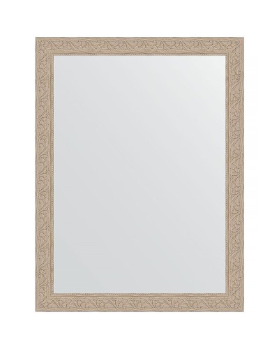 Зеркало Evoform Definite 84х64 BY 1011 в багетной раме - Беленый дуб 57 мм