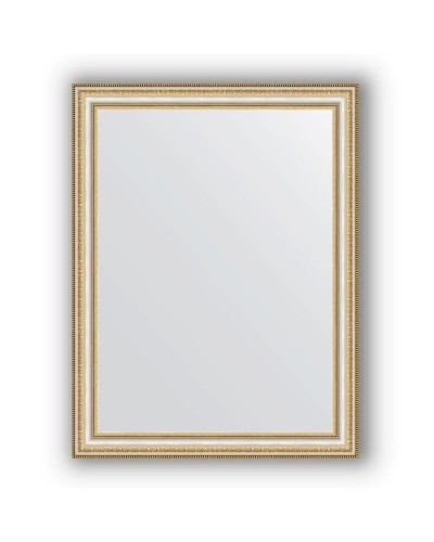 Зеркало Evoform Definite 85х65 Золотые бусы на серебре