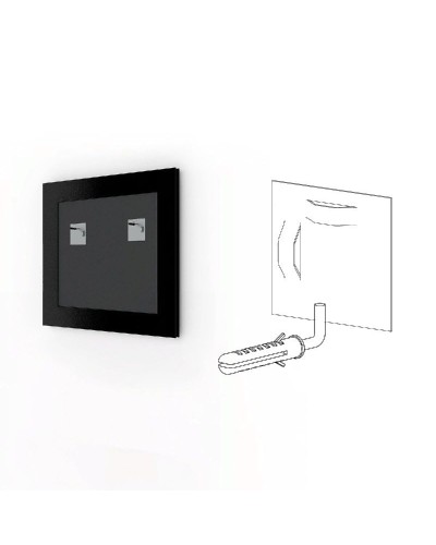 Зеркало Evoform Definite 68х68 Витая бронза