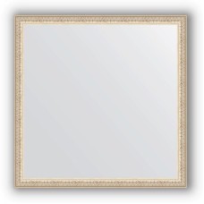 Зеркало Evoform Definite 71х71 Мельхиор