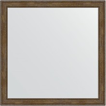 Зеркало Evoform Definite 73х73 BY 1024 в багетной раме - Сухой тростник 51 мм