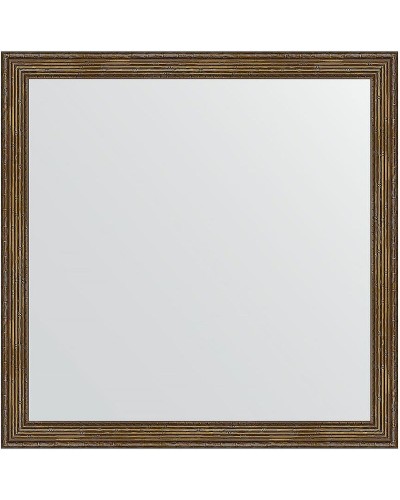 Зеркало Evoform Definite 73х73 BY 1024 в багетной раме - Сухой тростник 51 мм