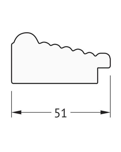Зеркало Evoform Definite 73х73 BY 1024 в багетной раме - Сухой тростник 51 мм