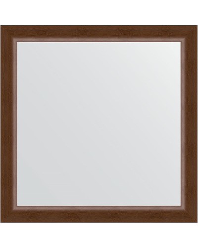 Зеркало Evoform Definite 76х76 BY 1029 в багетной раме - Орех 65 мм
