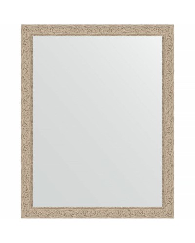Зеркало Evoform Definite 94х74 BY 1041 в багетной раме - Беленый дуб 57 мм