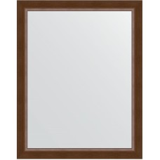 Зеркало Evoform Definite 96х76 BY 1044 в багетной раме - Орех 65 мм