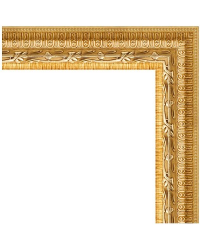 Зеркало Evoform Definite 102х52 BY 1053 в багетной раме - Сусальное золото 47 мм