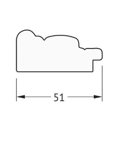 Зеркало Evoform Definite 103х53 BY 1054 в багетной раме - Сухой тростник 51 мм