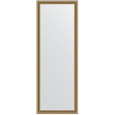 Зеркало Evoform Definite 142х52 BY 1067 в багетной раме - Бусы золотые 46 мм