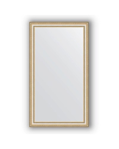 Зеркало Evoform Definite 115х65 BY 1087 в багетной раме - Золотые бусы на серебре 60 мм