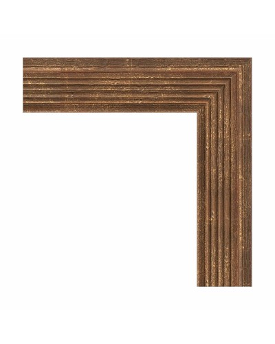 Зеркало Evoform Definite 113х63 BY 1084 в багетной раме - Сухой тростник 51 мм