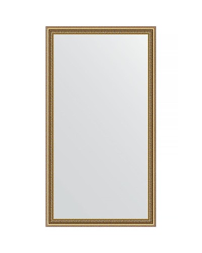 Зеркало Evoform Definite 112х62 BY 1082 в багетной раме - Бусы золотые 46 мм