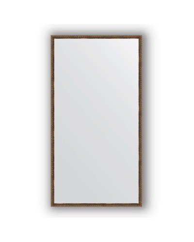 Зеркало Evoform Definite 128х68 Витая бронза