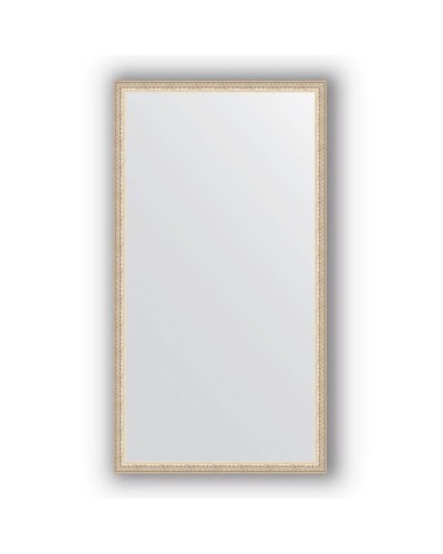 Зеркало Evoform Definite 131х71 Мельхиор