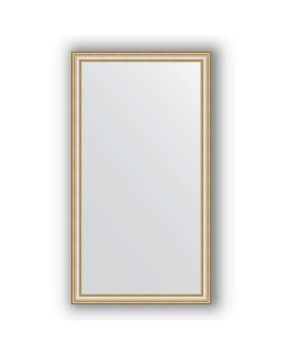 Зеркало Evoform Definite 135х75 Золотые бусы на серебре